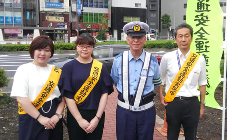 Participation in national traffic safety campaigns