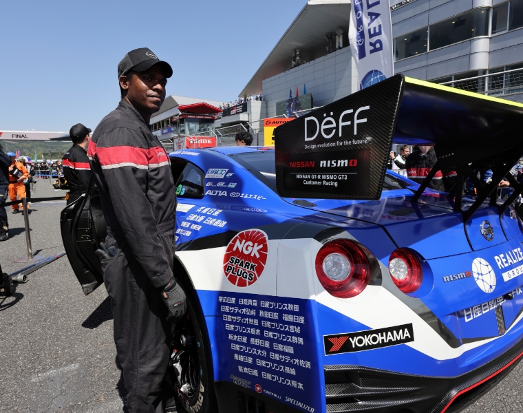 日産メカニックチャレンジに参戦