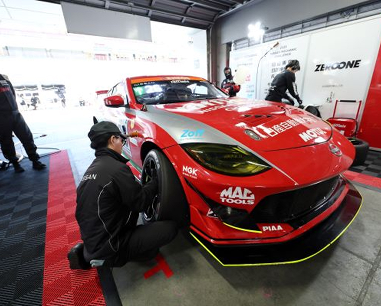 日産メカニックチャレンジに参戦