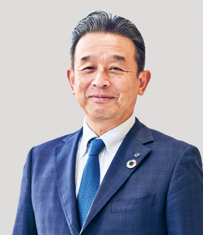 代表取締役社長 竹林 彰 近影